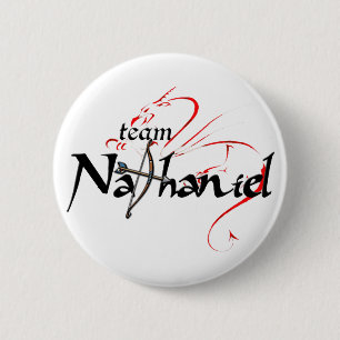 Team NATHANIEL! (heller Knopf) Button