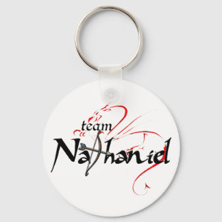 Team NATHANIEL! (leichter Schlüsselanhänger) Schlüsselanhänger