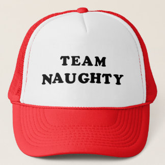 Team Naughty Christmas Trucker Hat Truckerkappe
