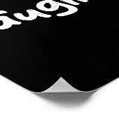 Team Naughty Funny Christmas Couple Matching Team  Poster (Ecke)