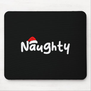 Team Naughty Lustiges Weihnachten Paar Passende Te Mousepad