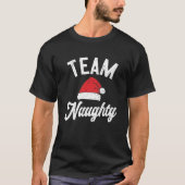Team Naughty T-Shirt (Vorderseite)