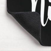 Team Naughty - Team Nice Funny Christmas Couple Ma Mousepad (Ecke)