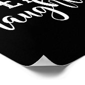 Team Naughty - Team Nice Funny Christmas Couple Ma Poster (Ecke)