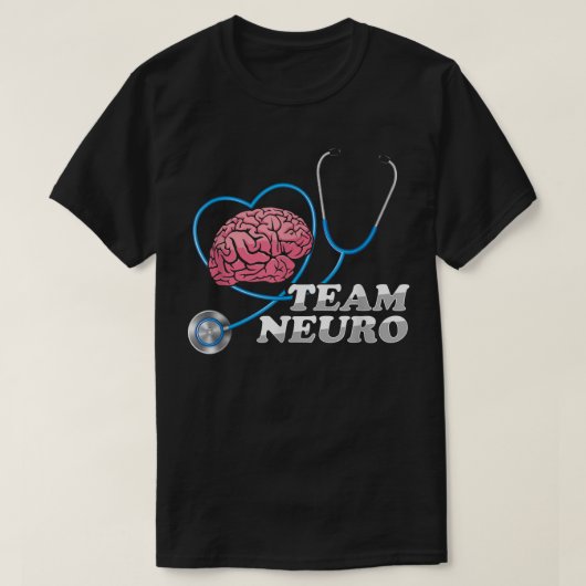Team Neurochirurg Neurologie Neurochirurgie Bra T-Shirt (Design vorne)