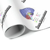 Team-Neurologie (Gehirn-Anatomie-Haltung) Geschenkpapier (Rolleneckpunkt)