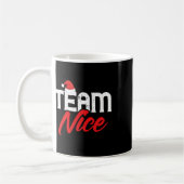 Team Nice Funny Couple Matching Outfit Team Naught Kaffeetasse (Links)