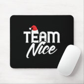Team Nice Funny Couple Matching Outfit Team Naught Mousepad (Mit Mouse)