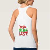 Team Nice List - Christmas Designs-56587 Tank Top (Rückseite)