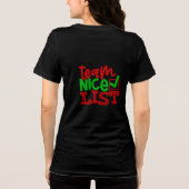 Team Nice List - Christmas Designs-56587 Tri-Blend Shirt (Rückseite)
