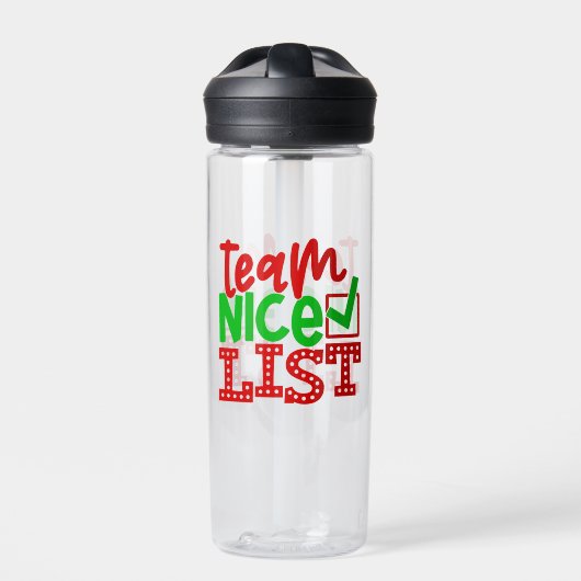 Team Nice List - Christmas Designs-56587 Trinkflasche (Vorderseite)