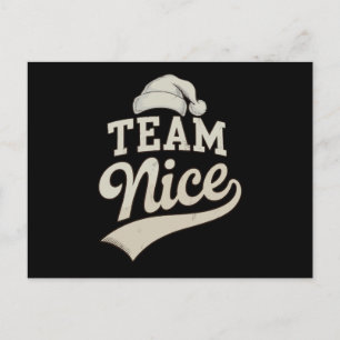 Team Nice Weihnachtsmann Hut Weihnachten Xmas pass