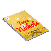 Team Nichols Notizblock (Rechte Seite)