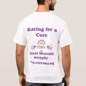 Team Nick & Emma - Flying Pig T-Shirt (Rückseite)