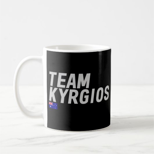 Team Nick Kyrgios Kaffeetasse (Links)