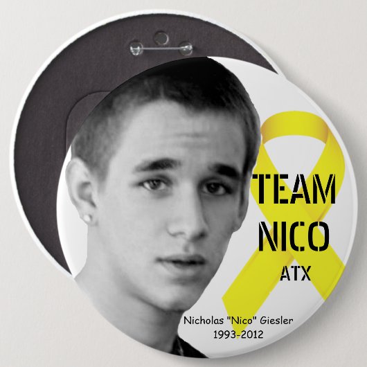 Team-Nico-Knopf Button (Vorne & Hinten)