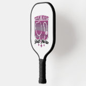 Team Night Shift Nurse Pickleball Schläger (Links)