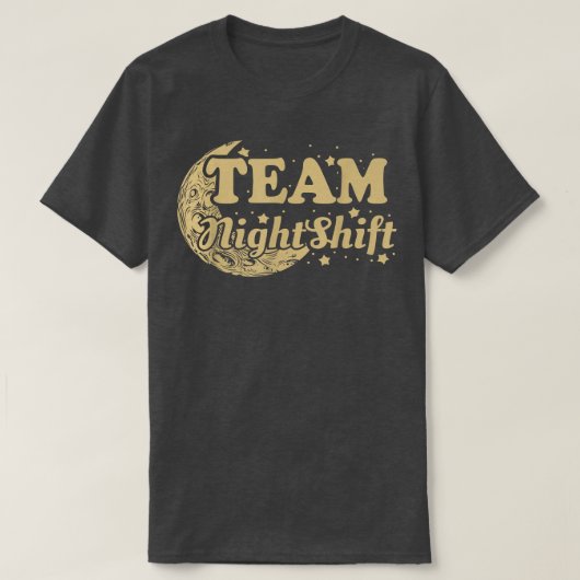 Team Night Shift, Nurse T-Shirt (Design vorne)