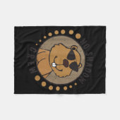 Team No Shadow Crew Groundhog Day 2024 Fleecedecke (Vorderseite (Horizontal))
