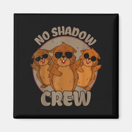Team No Shadow Tag der marmota _2 Magnet (Vorne)
