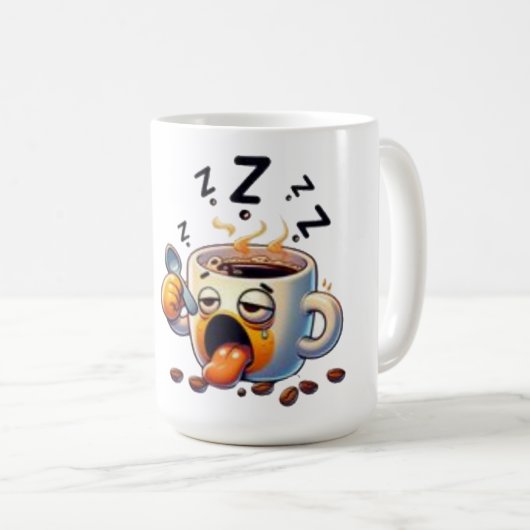 Team NO Sleep-Tasse Kaffeetasse (VorderseiteRechts)