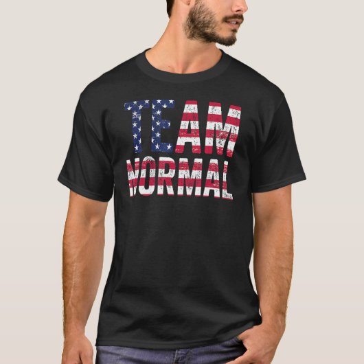 Team Normal 2022 US-Flagge Amerika T-Shirt (Vorderseite)