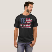 Team Normal 2022 US-Flagge Amerika T-Shirt (Vorne ganz)