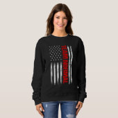 Team Normal US Flag Politischer Humor Teamnormal A Sweatshirt (Vorne ganz)