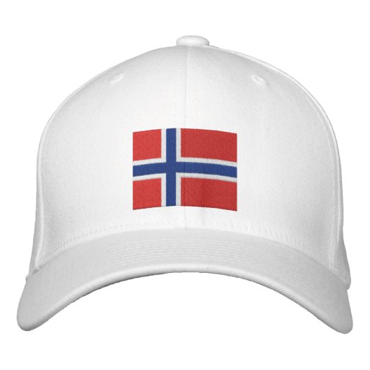TEAM Norwegen individuell anpassbar Bestickte Baseballkappe (Vorderseite)