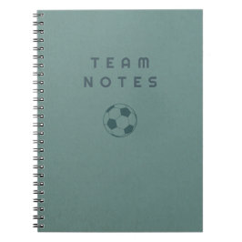 Team Notes - Football Notizblock