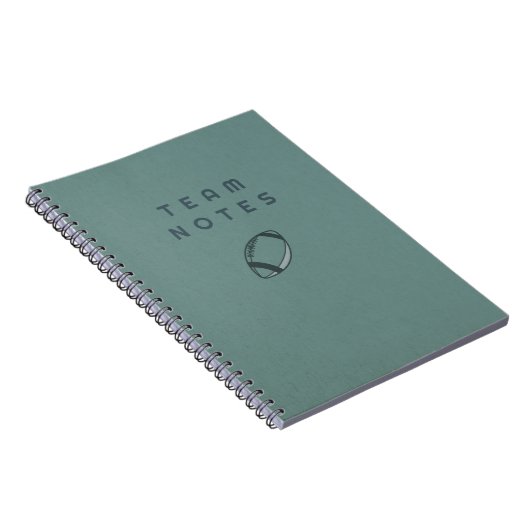 Team Notes - Football Notizblock (Rechte Seite)