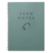 Team Notes - Football Notizblock (Vorderseite)