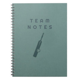 Team Notes - for Cricket Coaches, Players & Fans  Notizblock