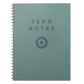 Team Notes  Notizblock (Vorderseite)