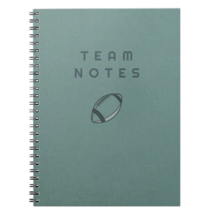 Team Notizen - American Football Notizblock