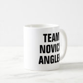 Team Novice Angler Kaffeetasse (VorderseiteRechts)