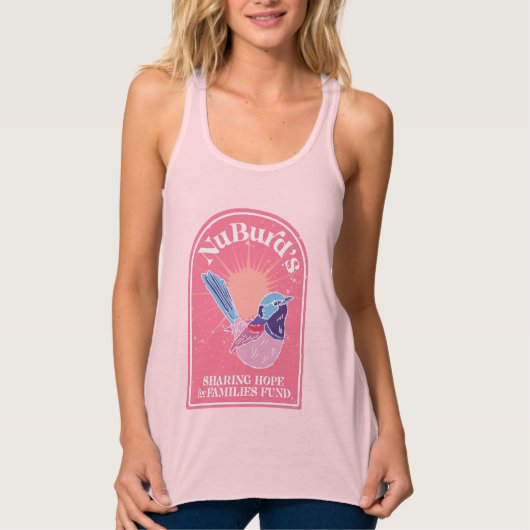 Team NuBurd Womens Tank - Rosa Top (Vorderseite)