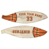 Team-Nummer des modernen Holzspielers Basketball (Panele)