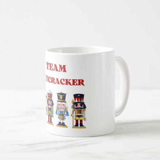 Team Nutcracker   Kaffeetasse (VorderseiteRechts)