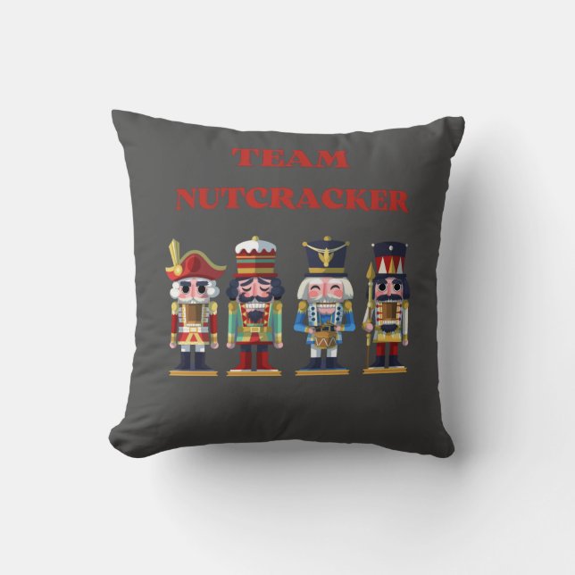 Team Nutcracker   Kissen (Vorderseite)