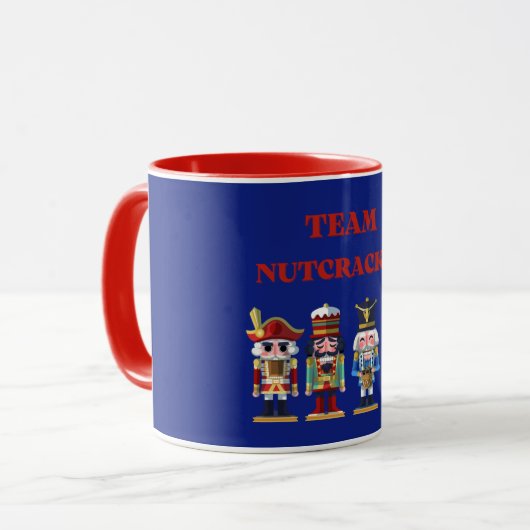 Team Nutcracker Tasse (Vorderseite Links)