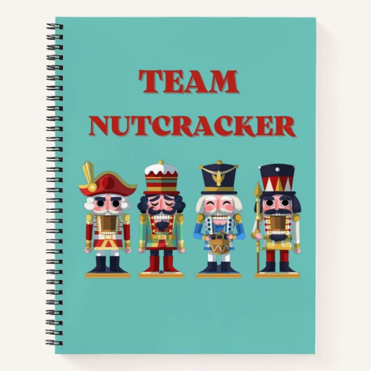 Team    NutcrackerNotebook Notizblock (Vorderseite)