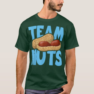 Team Nuts Funny Matching Party Baby Boy Gender Rev T-Shirt