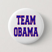 TEAM OBAMA BUTTON (Vorderseite)