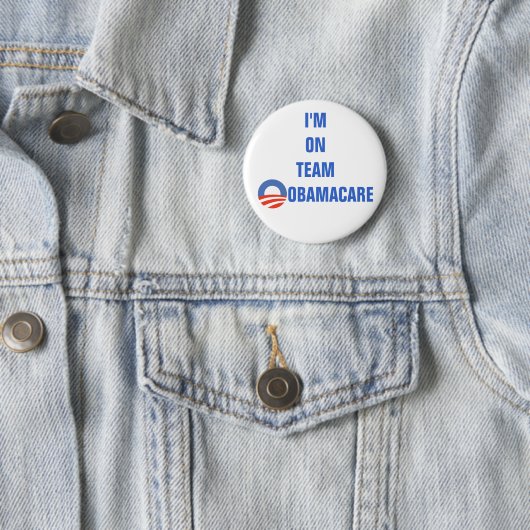 TEAM OBAMACARE - KNOPF BUTTON (Beispiel)