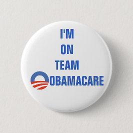 TEAM OBAMACARE - KNOPF BUTTON