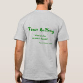 Team-Ochsenfrosch T-Shirt (Rückseite)
