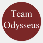 Team Odysseus Aufkleber (Vorderseite)