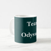 Team-Odysseus-Tasse Kaffeetasse (Vorderseite Links)