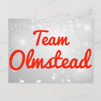 Team Olmstead Postkarte